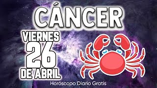 𝐄𝐒𝐓𝐀 𝐋𝐋𝐀𝐌𝐀𝐃𝐀 𝐓𝐄 𝐇𝐀𝐑𝐀 𝐋𝐋𝐎𝐑𝐀𝐑📞😭 𝐒𝐄 𝐂𝐎𝐍𝐅𝐈𝐄𝐒𝐀😱 cáncer ♋ Horóscopo diario 26 DE ABRIL 2024🔮 #tarot #new