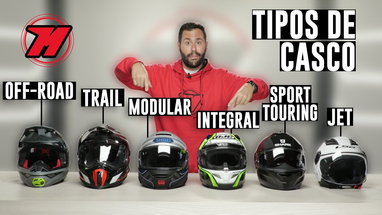 TIPOS DE CASCOS Para MOTO. Características, Diferencias Y Precio 🧐🚨# ...