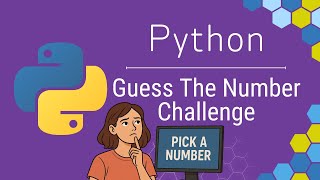 Python Guess the Number Game 🎯 | Fun Beginner Coding Challenge