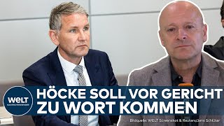 HALLE: Prozess um mutmaßliche SA-Parole – Björn Höcke soll Möglichkeit zur Aussage bekommen