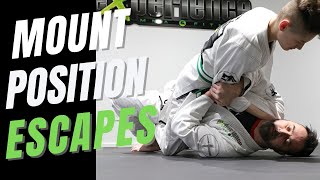 Jiu-Jitsu Fundamentals | Basic Mount Escapes