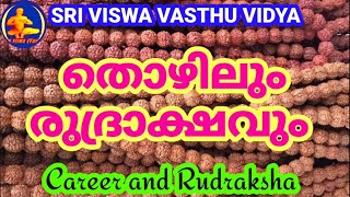 Career and Rudraksha || തൊഴിലിൽ ഉയർച്ചക്കായി ധരിക്കേണ്ട രുദ്രാക്ഷം || Sri Viswa Vasthu Vidya