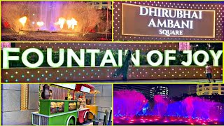 |Mumbai's Famous Light And Fire show| Fountain Of Joy Dhirubhai Ambani Square| |Jio World Center|