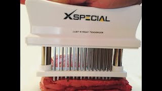 How to Tenderize Sirloin With The JUST-4-MEAT TENDERIZER