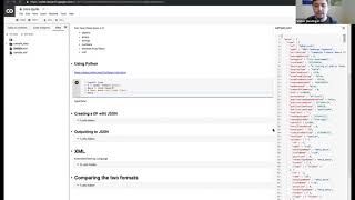 JSON & XML with Python - Data Science M2S16 [2019-04-11]