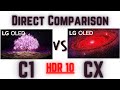 LG C1 VS LG CX: Direct HDR Showdown!