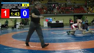 CNAJ18 FS 86kg 023 Adam PACYGA v  Gentrit SADIKU