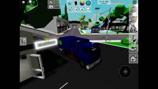 Roblox Brookhaven garbage truck