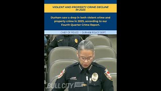 Bull City Today: March 13, 2026 Violent and Property Crime Decline in 2025