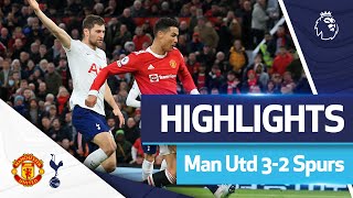 Cristiano Ronaldo hat-trick seals win for United | HIGHLIGHTS | Manchester United 3-2 Spurs