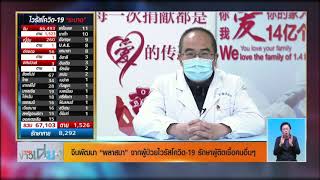 พบบุคลากรทางการแพทย์ในไทยติดไวรัสโควิด-19 แพทย์จีนติดเชื้อ 1,700 ราย l 15 ก.พ.63 l TNN ข่าวเที่ยง