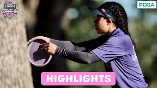 Round 2 Highlights | 2024 Throw Pink Women’s Disc Golf Championship