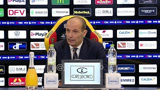 ALLEGRI post Lecce-Juve 0-3 conferenza stampa: "Scudetto? Dobbiamo rendere possibile l'impossibile"
