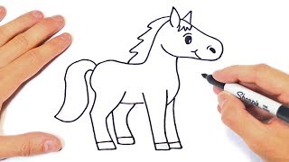 How to draw a Horse Step by Step | Horse Drawing Lesson