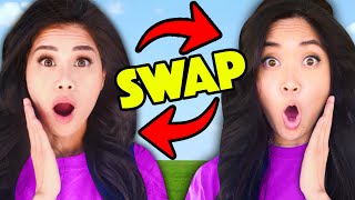 TWIN SWAP! Vy \u0026 Regina in Disguise as Twins to Prank Hacker Ex-Boyfriend Crush into a Face Reveal!