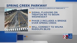 Spring Creek Parkway set to open Phase 1 in Clarksville Feb. 5