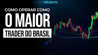 Como operar igual ao MELHOR trader do BRASIL