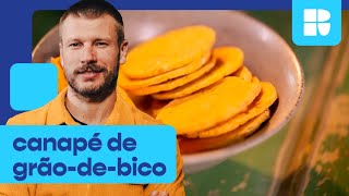 Aprenda a fazer canapé de grão-de-bico! | Rodrigo Hilbert | Tempero de Família