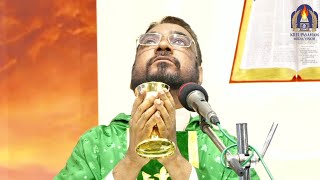 Dr.Fr.V.P Joseph Valiyaveettil on  HolyMass at Kreupasanam