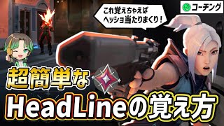 【ランク爆上げ術！】ヘッショ率２倍UP法！！これ知ってるだけでヘッショ率が格段に上がります！それが分かるコーチング動画！！【VALORANT】