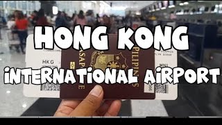 FULL TOUR GUIDE HONG KONG INTERNATIONAL AIRPORT TO PHILIPPINES AIRPORT