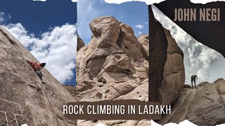 A chillout rock climbing in Ladakh |Mountaineering In Ladakh