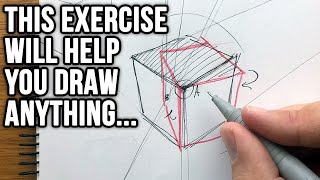 This Drawing Exercise is the building block for ANYTHING! ✏️