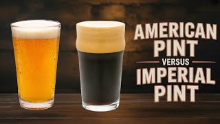 🍺🏆 The Great Pint Glass Showdown: American vs Imperial 🇺🇸🆚🇬🇧