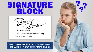 2024 Signature Design Mastery: Step-by-Step to Creating the Perfect Signature Block