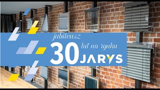 Żaluzje, rolety, zasłony taniej o VAT z okazji 30 urodzin JARYS!