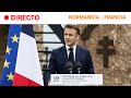 DESEMBARCO NORMANDÍA: MACRON PRESIDE los ACTOS de HOMENAJE a LAS TROPAS | RTVE