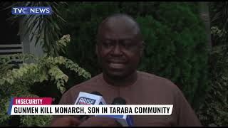 (VIDEO) Taraba Monarch, Son Murdered in Attack by Gunmen