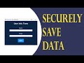 The modern way to save data to a database in Python Tkinter | Plus modern UI