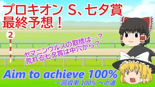 【プロキオンステークス】本命の逃げ馬が出遅れをかました結果【七夕賞】