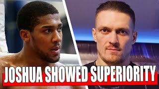 Anthony Joshua SHOWED HIS SUPERIORITY OVER Alexander Usyk / Tyson Fury SHOCKED Deontay Wilder