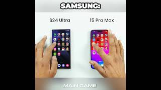 Iphone vs Samsung