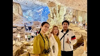 Family Vacation in Ha Long Bay Vietnam | Hang Sung Sot Cave and Ti Top Island