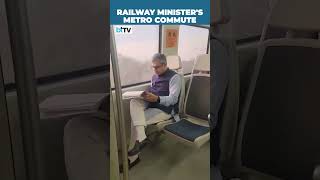 Railway Minister Ashwini Vaishnaw's Day Out In Delhi Metro
