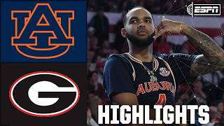 DOWN TO THE WIRE 🔥 Auburn Tigers vs. Georgia Bulldogs | Full Game Highlights | ESPN CBB