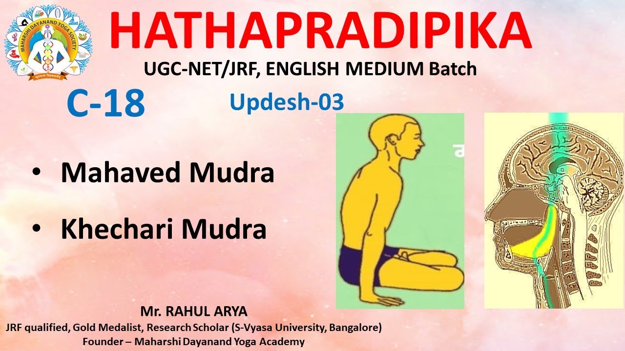 Hathapradipika C 18 Mahaved Mudra Khechari Mudra 01 By Mr Rahul