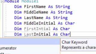 String Manipulation VB.NET Left Right