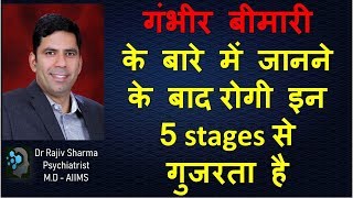 Kübler-Ross model five stages of grief / Death - Dr Rajiv Sharma Psychiatrist in Hindi