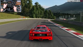 Gran Turismo 7 - 1992 Ferrari F40 | Thrustmaster T300RS Gameplay [PS5]