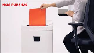 Destructeur de papier HSM PURE 420