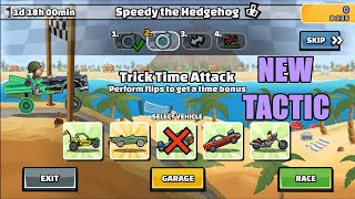 😏👍🏻 New Tactic (Speedy The Hedgehog) - Hill Climb Racing 2