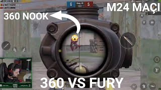 Fury VS 360 | Ersin Yekin \u0026 YunusYT VS Twix \u0026 NOOK | Ambar Maçı | Pubg Mobile