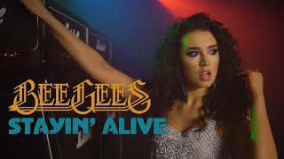 Bee Gees - Stayin' Alive (ROCK COVER) by Sershen&Zaritskaya