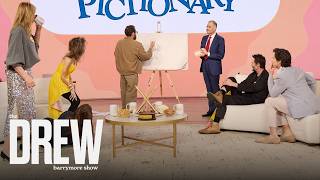 Outcome Cast Tries Pictionary Challenge for a Chance to Win a Prize! | The Drew Barrymore Show