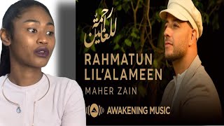Maher Zain Rahmatun Lil Alameen Music ماهر زين رحمةٌ للعالمين Reaction