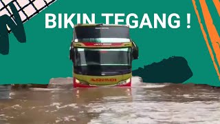 AUTO TEGANG ! Komplikasi aksi bus menerjang banjir Januari 2020 (OFFICIAL)